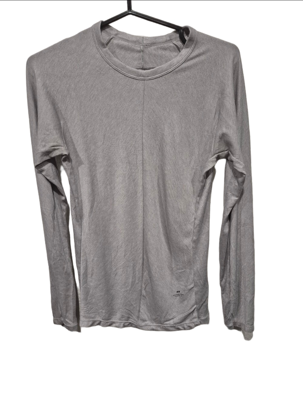 Alexander Wang x UNIQLO HEATTECH Gray Long Sleeve Crewneck Top